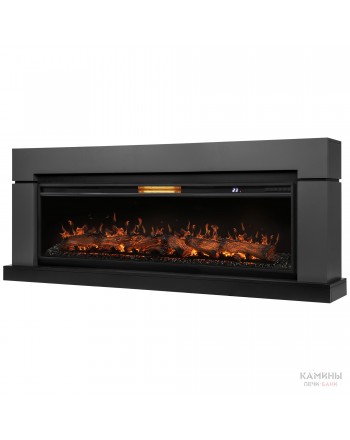 Каминокомплект: Очаг Royal Thermo Aurora RTFP/P-AR60LS, портал Lindos 60 G, графит