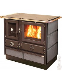 Печь-камин MBS Super Thermo Magnum S (с водяным контуром, с камнем)