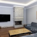 Облицовка камина АСТОВ П3С 8457 коллекции Тюльпан