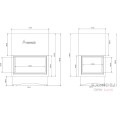 Каминная топка A.caminetti CRYSTAL 4D Каминная топка A.caminetti CRYSTAL 4D
