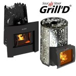 Дровяные печи для бани GRILL'D GRILL'D