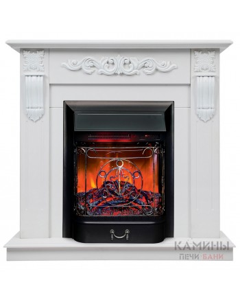 Электрокамин Dominica WT с очагом Majestic Lux RC