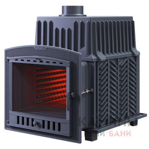 Печь для бани GFS Гефест Гром 80 (П2) чугун Печь для бани GFS Гефест Гром 80 (П2) чугун