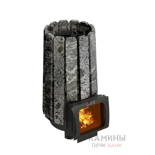 Печь для бани Grill'D Cometa 180 Vega Short Window Max Stone
