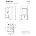 Каминная топка Hoxter HAKA 37/50G(N) Каминная топка Hoxter HAKA 37/50G(N)