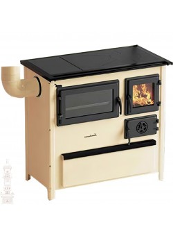 Печь-камин MBS TREND CREAM с крышкой
