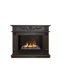 Электрокамин Philadelphia 25,5/26 DN с очагом 3D Cassette 630 + Black вставка