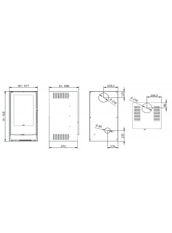 Печь-камин Solzaima Tec System Eco