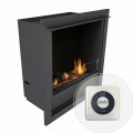 Автоматический биокамин Planika L-Fire in Casing with Frame + mesh