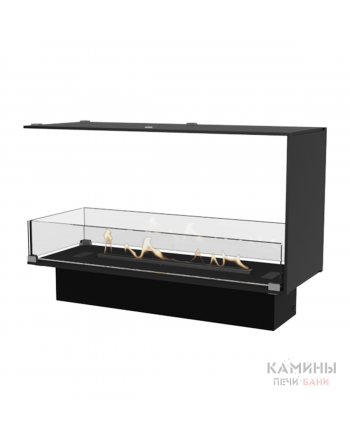  Биокамин Decoflame Montreal 800mm Торцевой сквозной 3-х сторонний