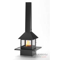 Островной камин CUBE