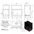 Каминная топка Kratki Oliwia/PW/BL/22/BS/W Каминная топка Kratki Oliwia/PW/BL/22/BS/W