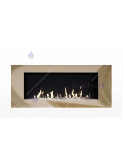 Настенный биокамин / очаг Mercury 900 Chrome (SappFire)