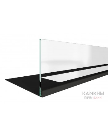 Стекло декоративное для биокаминов Elliot 1500 Long, Sirius 1500 Long и Flagman 1300 Long (Zefire)