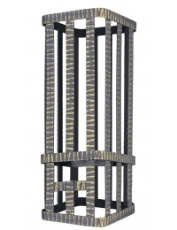 Сетка на трубу для Ураган под ШИБЕР (250х250х250) Гроза 24