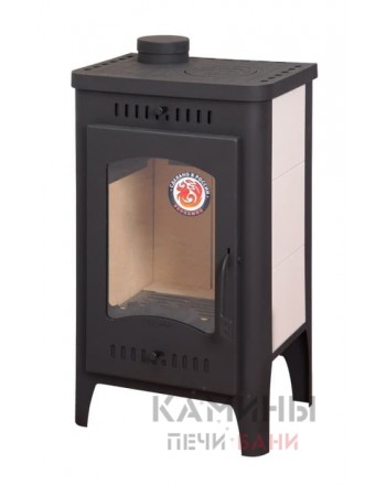 Печь-камин Бавария с плитой Оптима