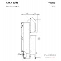Каминная топка Hoxter HAKA 89/45T Каминная топка Hoxter HAKA 89/45T