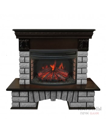 Электрокамин RealFlame Country Lux Rock 25 AO с FireField 25 SIR