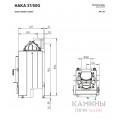 Каминная топка Hoxter HAKA 37/50G(N) Каминная топка Hoxter HAKA 37/50G(N)