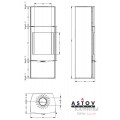 Печь-камин Астов F 451 XL Печь-камин Астов F 451 XL