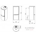 Печь-камин Jydepejsen Cozy Classic Base  Печь-камин Jydepejsen Cozy Classic Base