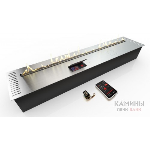 Автоматический биокамин ZeFire М 1400 шлифованный с ДУ (ZeFire)