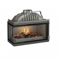 Каминная топка Invicta 800 Grand Angle угловая левая
