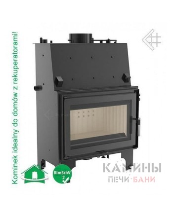 Каминная топка Kratki AQUARIO/O/12/PW/W