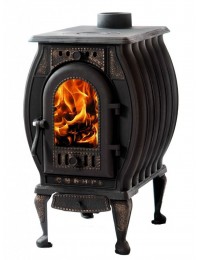 Чугунный печь-камин "Сибирь"