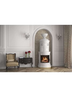 Изразцовая круглая печь Ogarek 90