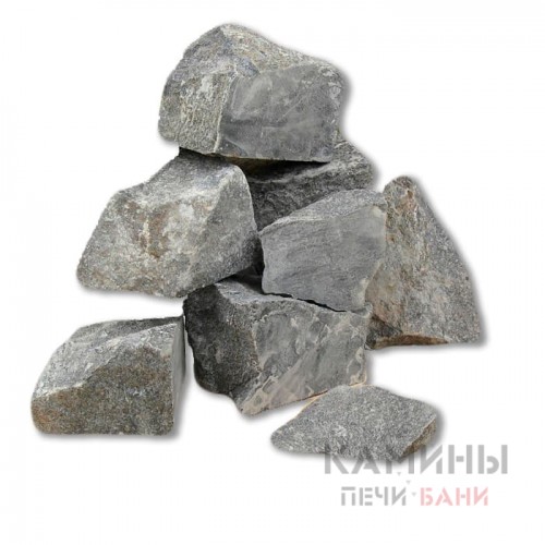 Камни Долерит для бани ведро 15 кг