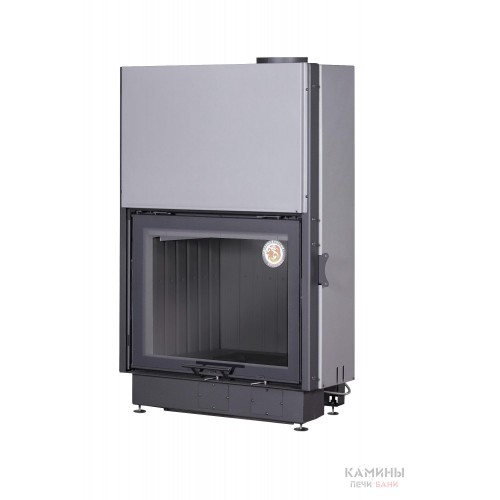 Каминная топка Экокамин ВЕГА 800 B принтинг черный шамот Каминная топка Экокамин ВЕГА 800 B принтинг черный шамот