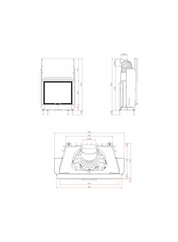 Каминная топка Schmid Lina 8770h