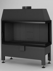 Каминная топка Heatro 81P black