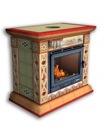 Изразцовый камин Билибин центральный Художественный