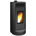 Печь-камин Invicta Lodi AIR TIGHT 8 Wifi BLACK на пеллетах Печь-камин Invicta Lodi AIR TIGHT 8 Wifi BLACK на пеллетах