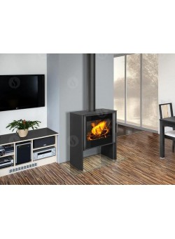 Печь-камин Romotop стальная Riano N01