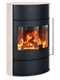 Дровяная печь-камин Ember J3 Limestone