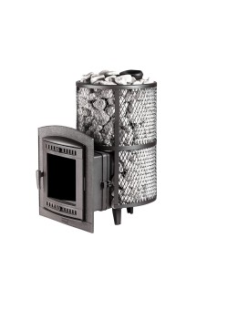 Печь банная "Атмосфера L" сетка из нержавеющей стали