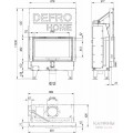 Каминная топка Defro Home Impuls M G