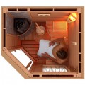 Домашняя мини сауна SAWO из кедра Домашняя мини сауна SAWO из кедра
