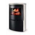 Дровяная печь-камин Ember O1 XL Limestone