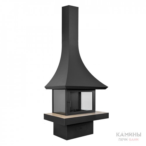 Пристенный дровяной камин LOFT - 10/2 Пристенный дровяной камин LOFT - 10/2