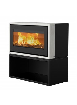 Печь-камин Lotus Style 470W Limestone