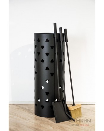 Ведро с аксессуарами для камина Bermuda