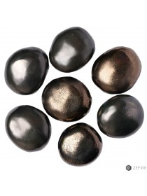 Декоративные керамические камни золотые 7 шт (ZeFire)