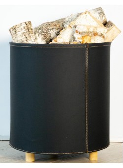 Дровница Tallinn в экокоже