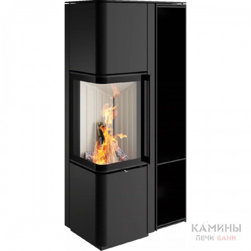 Печь-камин Spartherm Cubo L с узким отсеком