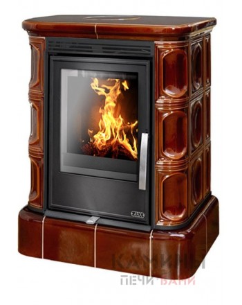 Печь камин керамическая ABX Marina KPI c кафельным цоколем Печь камин керамическая ABX Marina KPI c кафельным цоколем