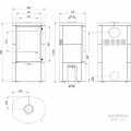 Печь-камин Defro Home Ceres KRM 2.0